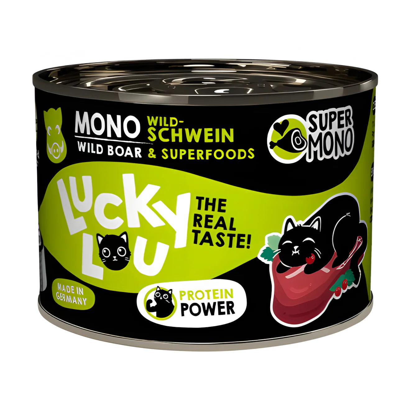 LuckyLou SuperMono Single Ingredient - Wild Boar with Cranberries & Flower Pollen