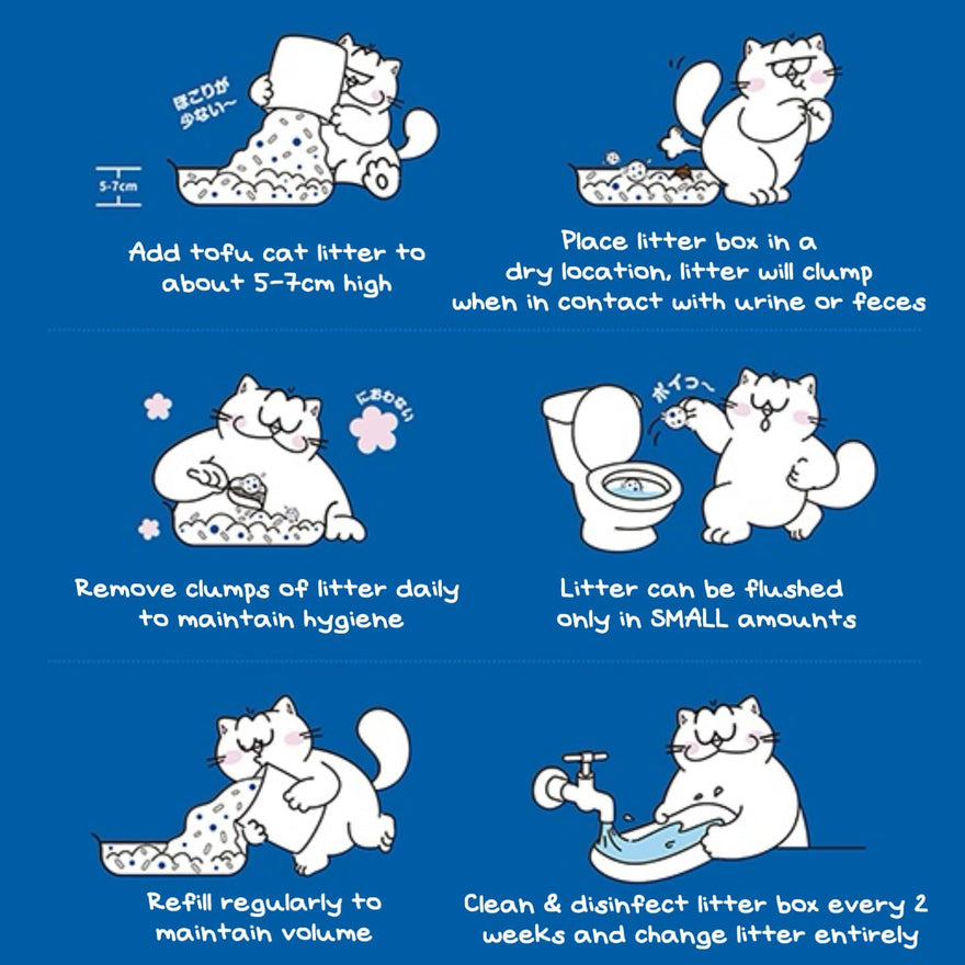 Nikoro Tofu Cat Litter - Jasmine Flower - Maokids Pet