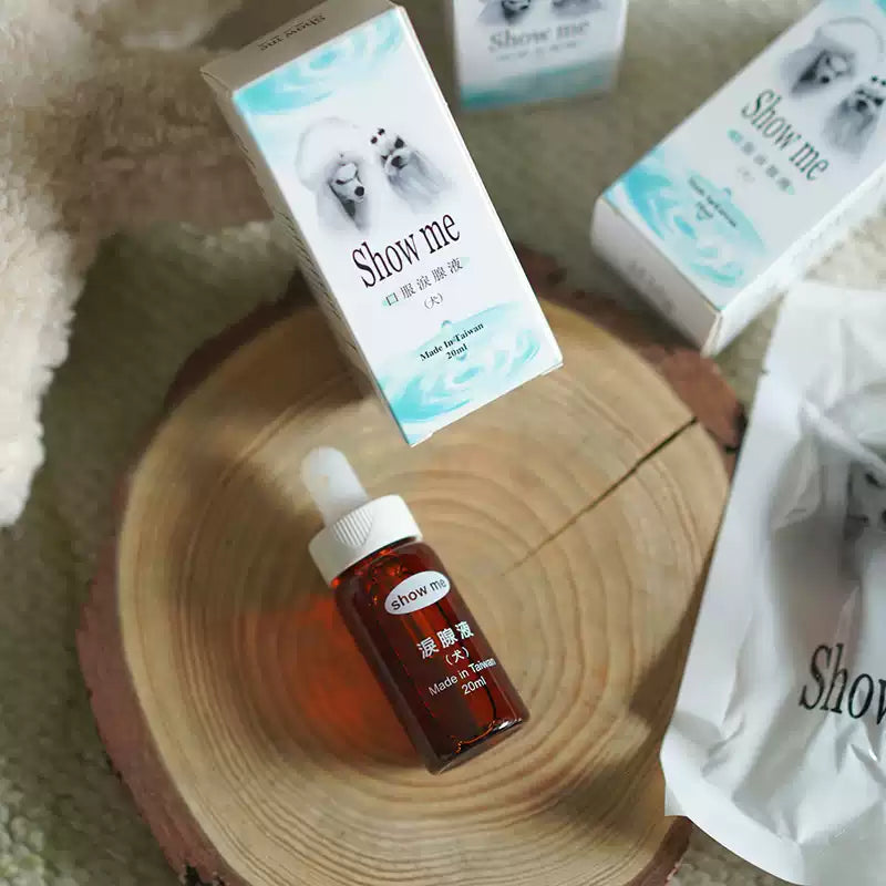 Show Me Tear Stain Remover Liquid Dog Supplement - 20ml - Maokids Pet