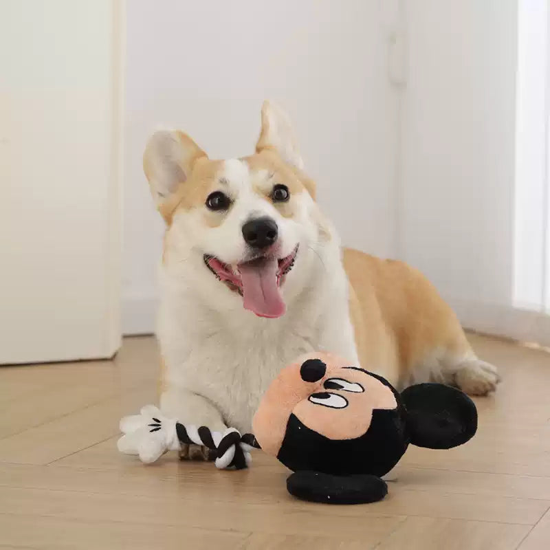 Hoopet Zootopia & Mickey Series Rope Knot Toy For Dog - Maokids Pet