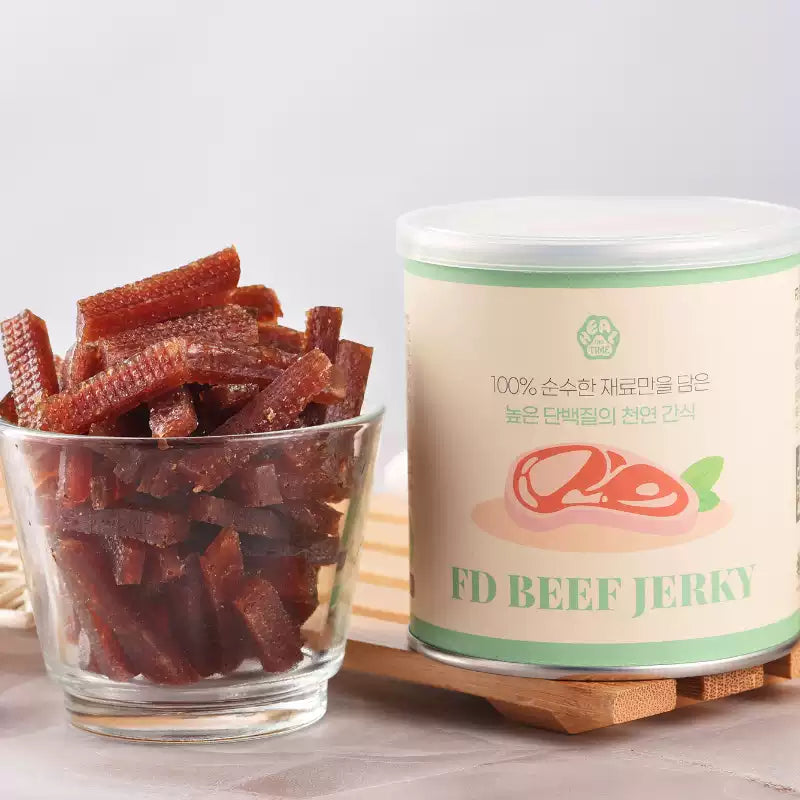 FD Soft Meat Jerky Dog Treats - Beef - Maokids Pet