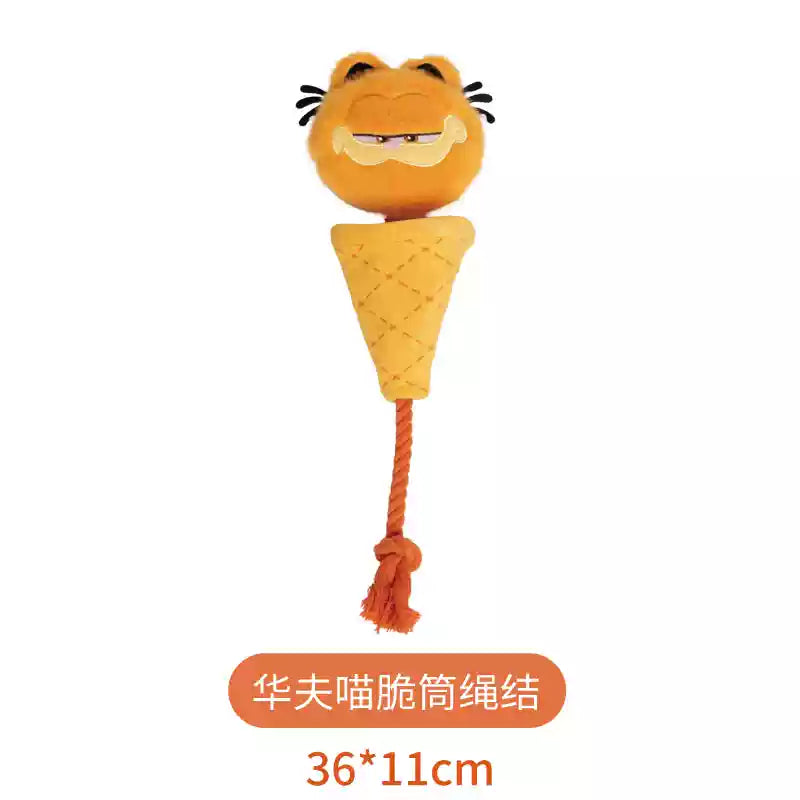 Petsville Garfield Rope Knot Toy For Dog - Maokids Pet