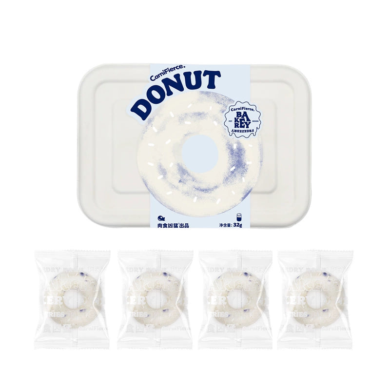 CarniFierce Freeze Dried Fruit & Yogurt Pet Donut For Dog & Cat