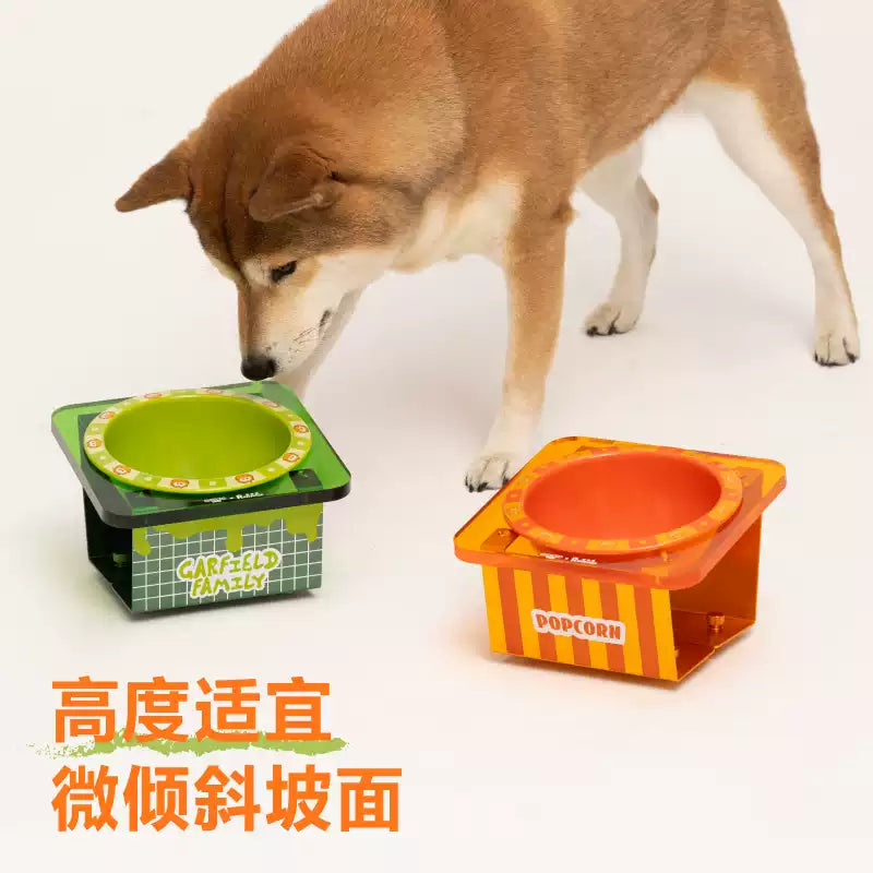 Petsville 派思维 加菲猫家族新品宠物碗套组 两款可选