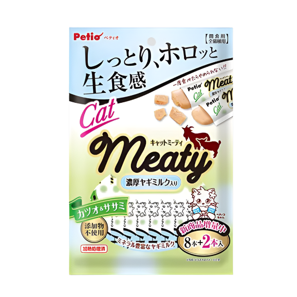 Petio Meaty Bonito & Chicken Mousse Stick For Cat