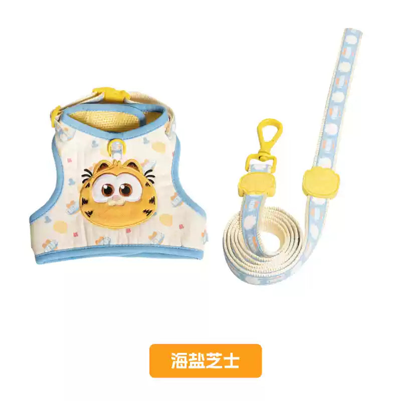 Pawsville Garfield Leash & Harness Set For Dog - Maokids Pet