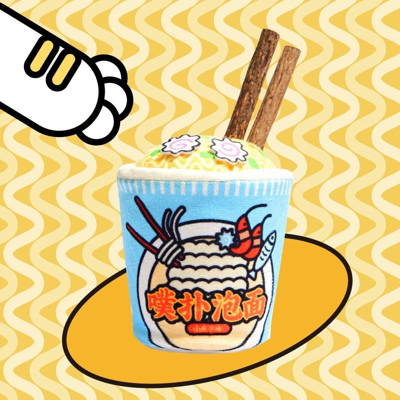 Purlab Instant Noodle with Catnip Cat Toy - 2 Type