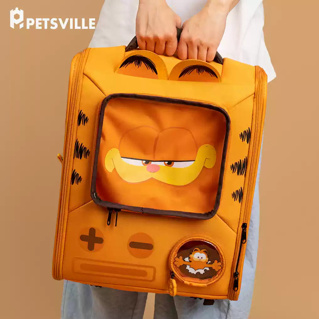 Petsville Garfield Pet Backpack – Large Capacity Carrier - Maokids Pet