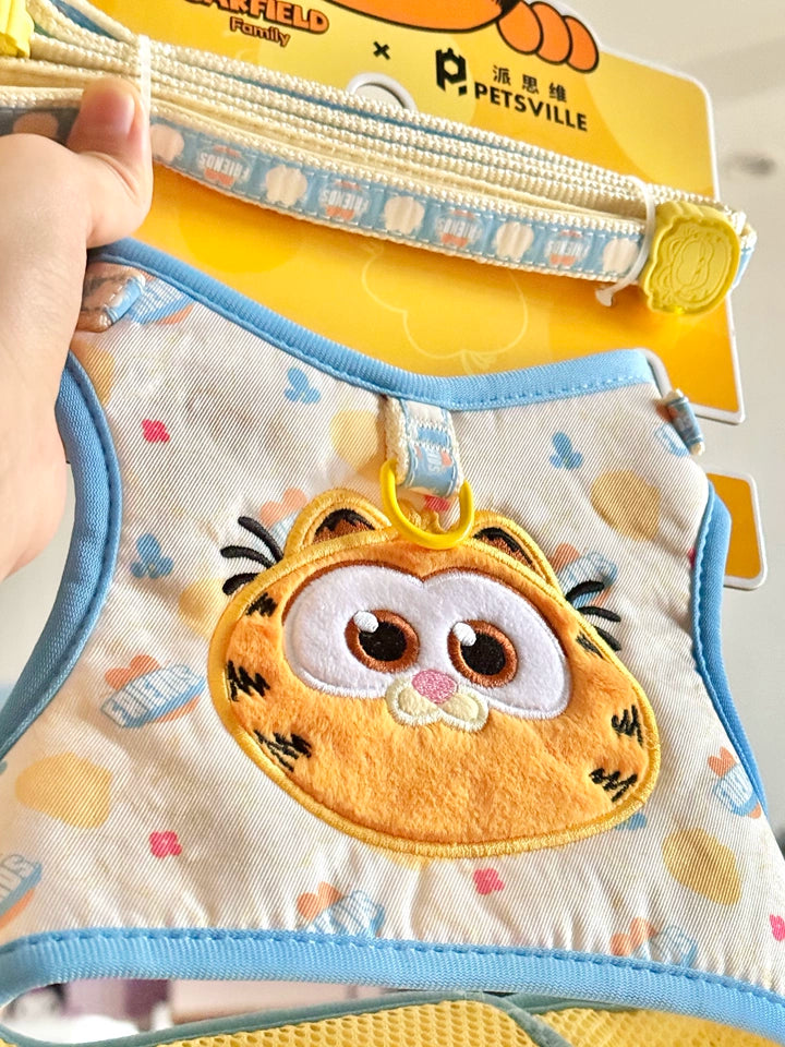 Pawsville Garfield Leash & Harness Set For Dog - Maokids Pet