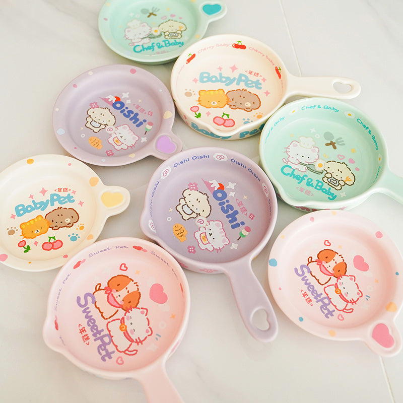 NianGao Ceramic Pet Dish Bowl - Muti Editions and Colors - Maokids Pet