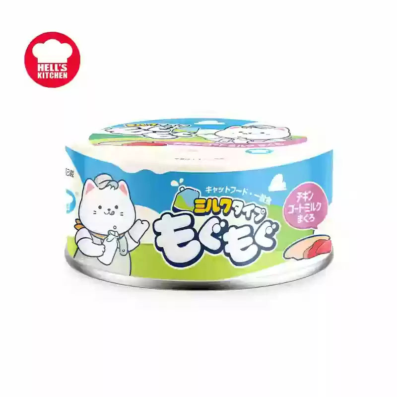 地狱厨房 猫咪专用 羊奶罐鲜肉猫羊乳罐头零食罐 营养补水零食拌粮湿粮 六口味可选