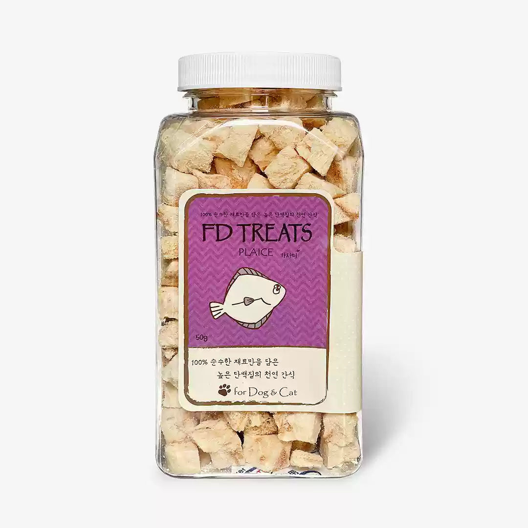 FD TREATS Freeze-dried Pet Treats - Plaice - Maokids Pet