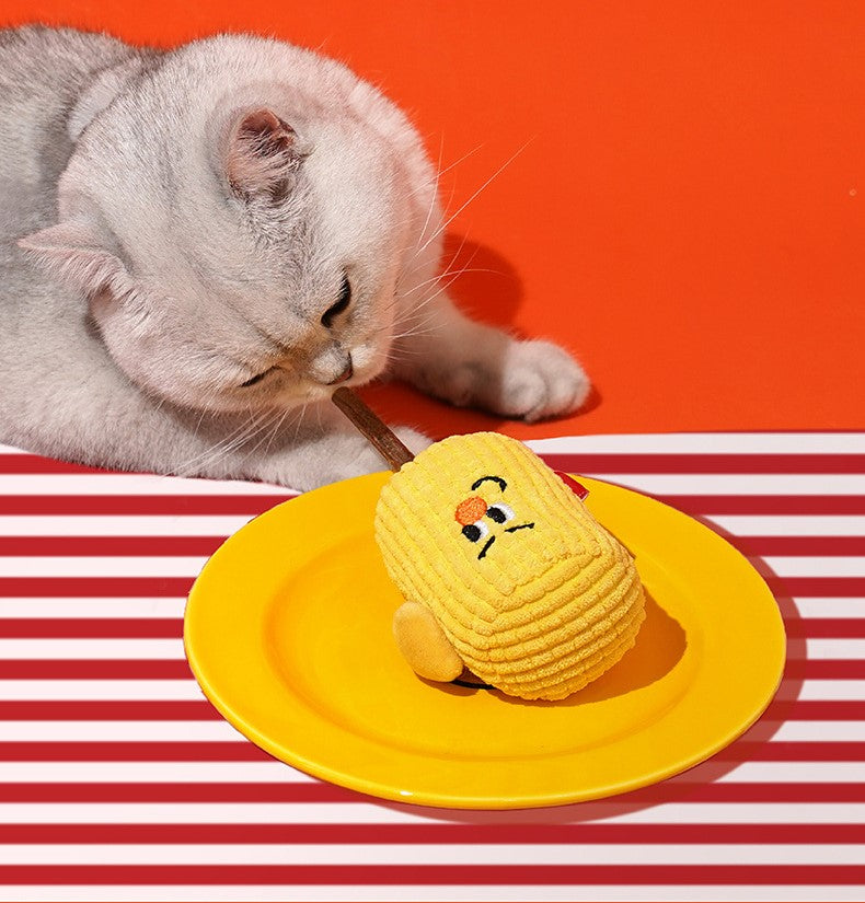 Zeze Corn Cob Cat Toy