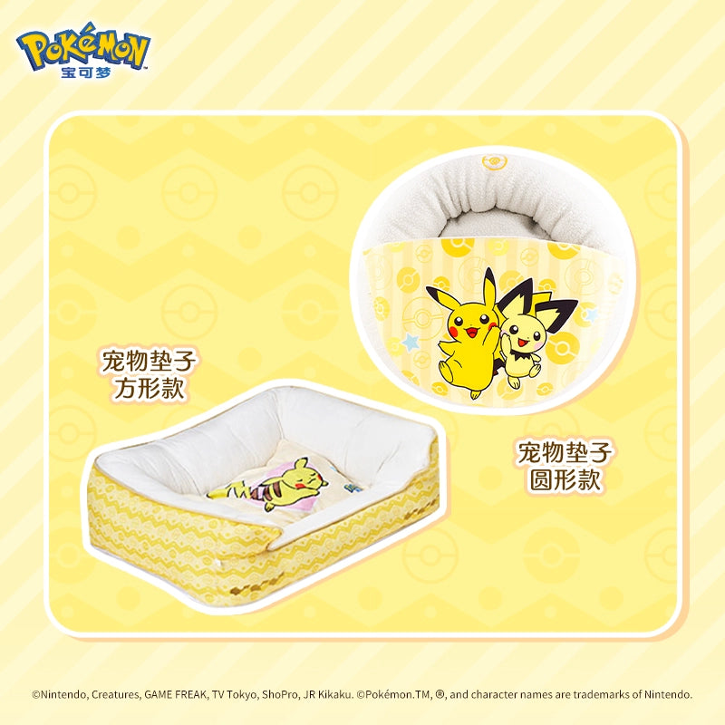 Petpurr Pokémon Pet Bed Mat – All-Season Cat & Small Dog Bed