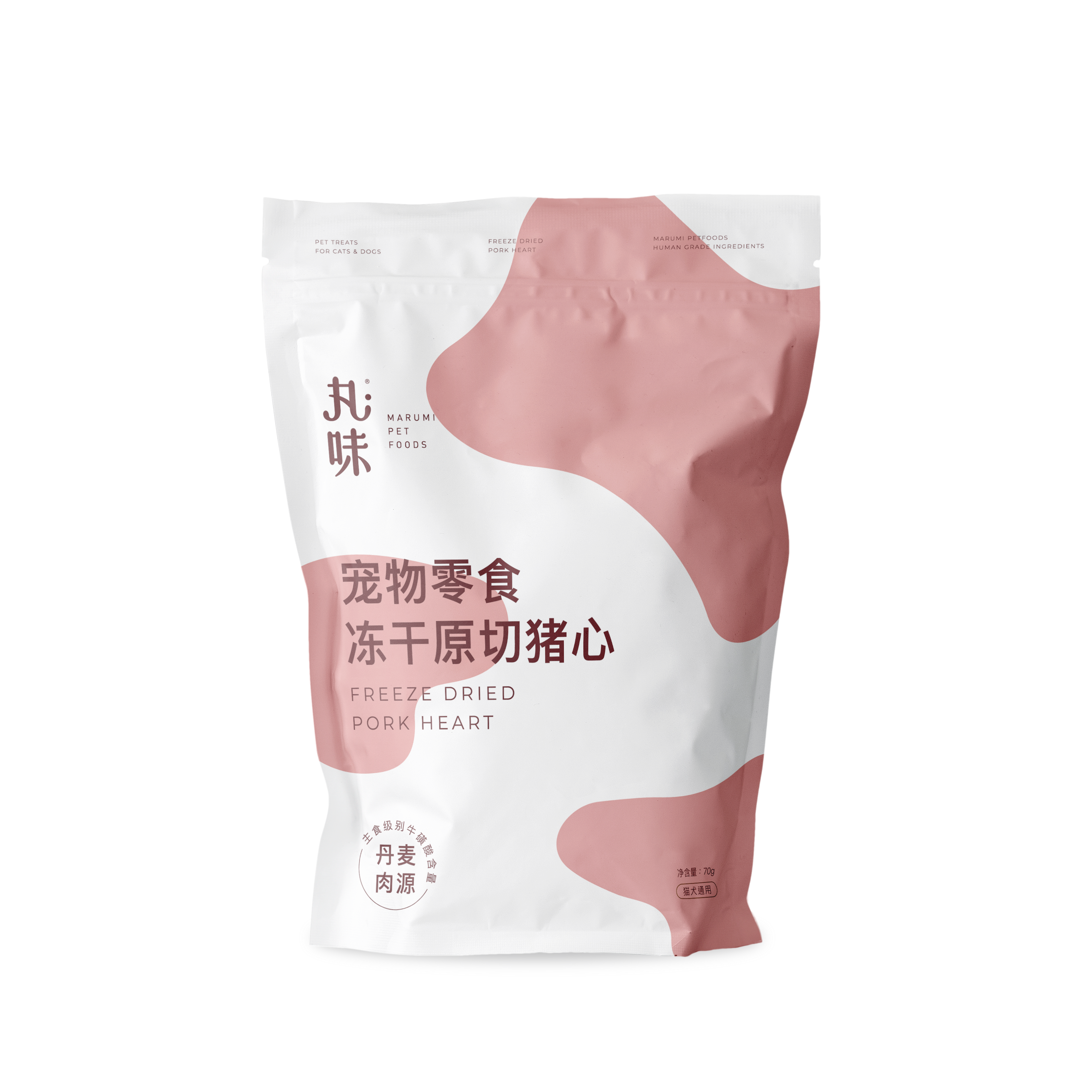 Marumi Freeze-Dried Pork Heart For Dog & Cat