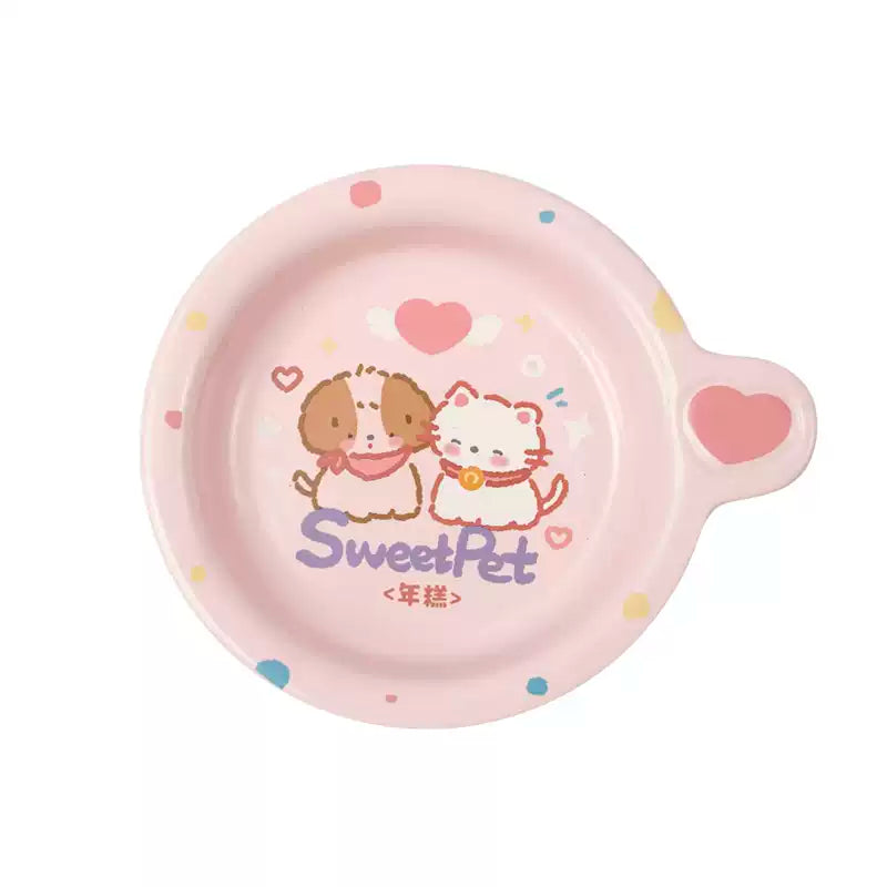 NianGao Ceramic Pet Dish Bowl - Muti Editions and Colors - Maokids Pet