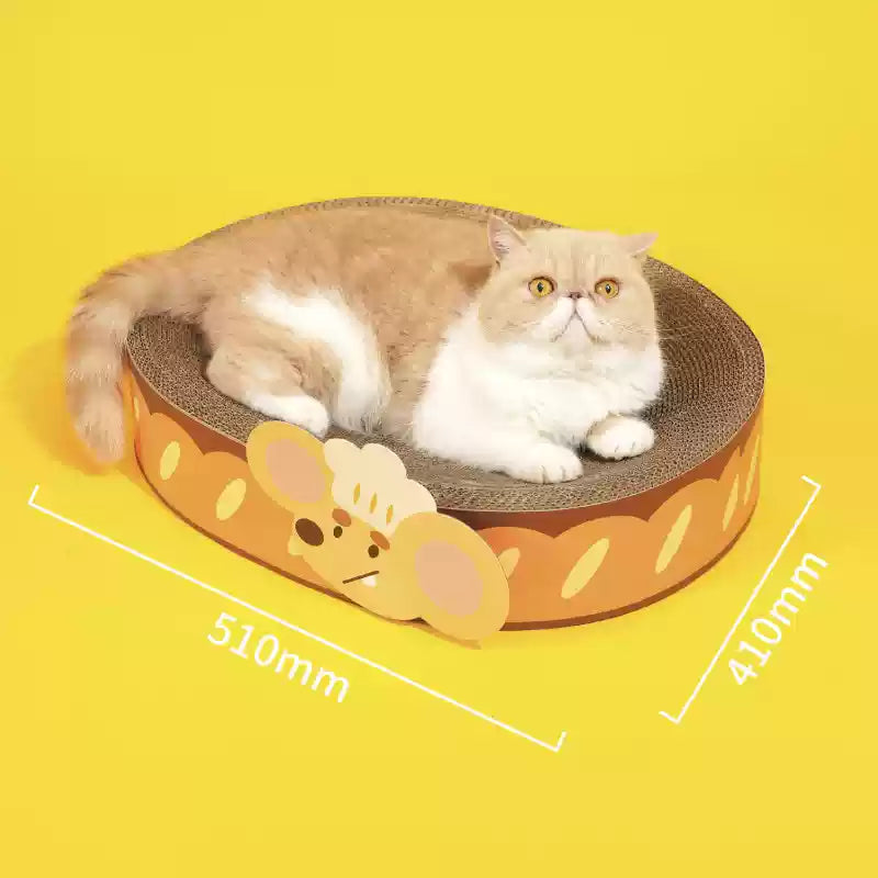 Purlab ”Bread Mouse“ Cat Scratcher Board - Maokids Pet