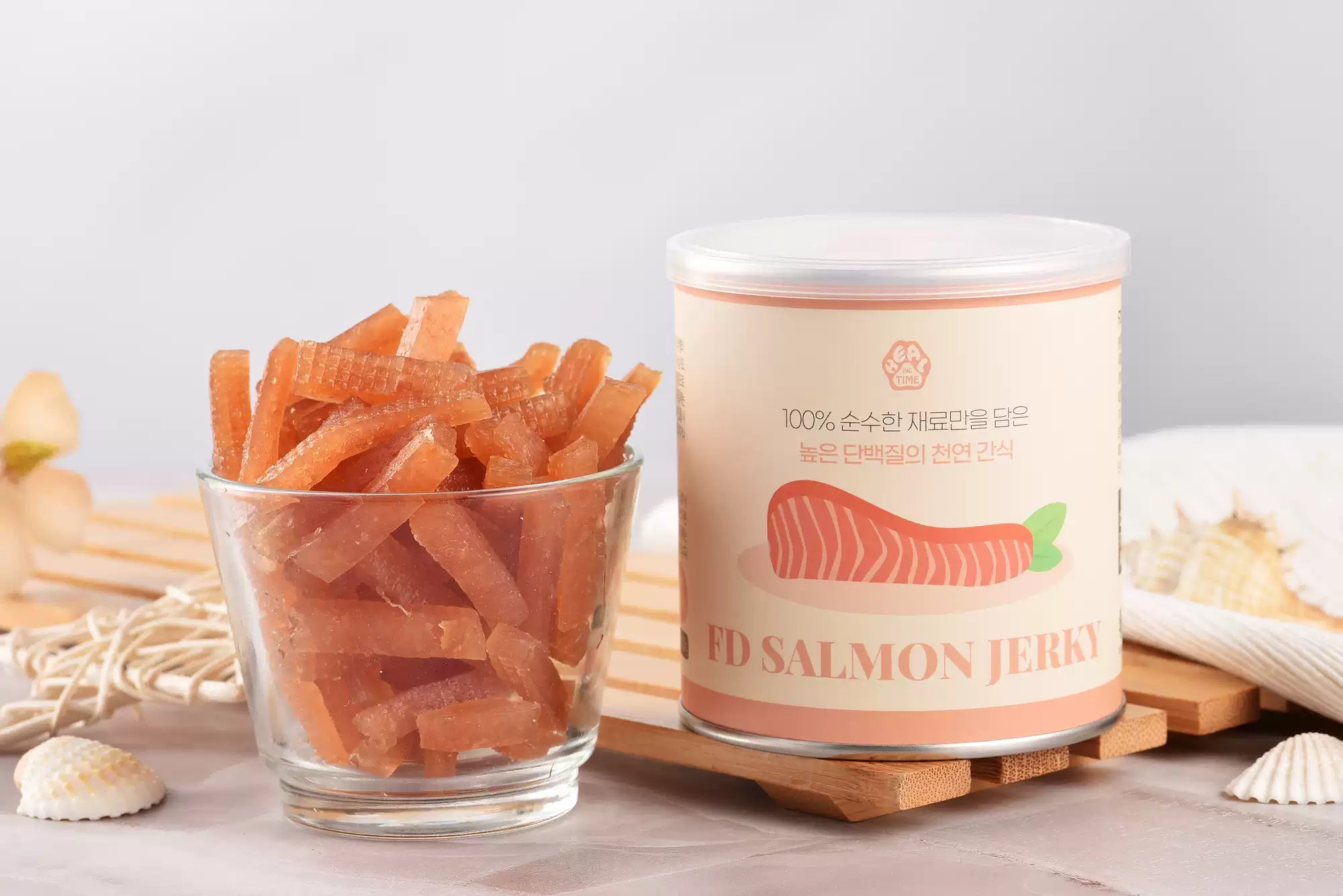 FD Soft Meat Jerky Dog Treats - Salmon - Maokids Pet