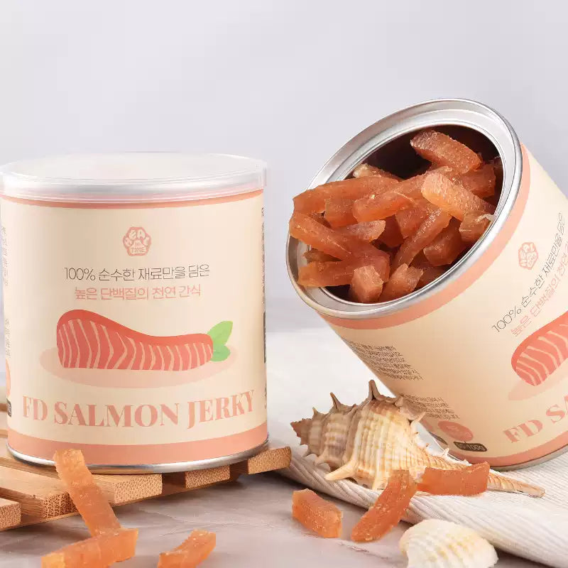 FD Soft Meat Jerky Dog Treats - Salmon - Maokids Pet