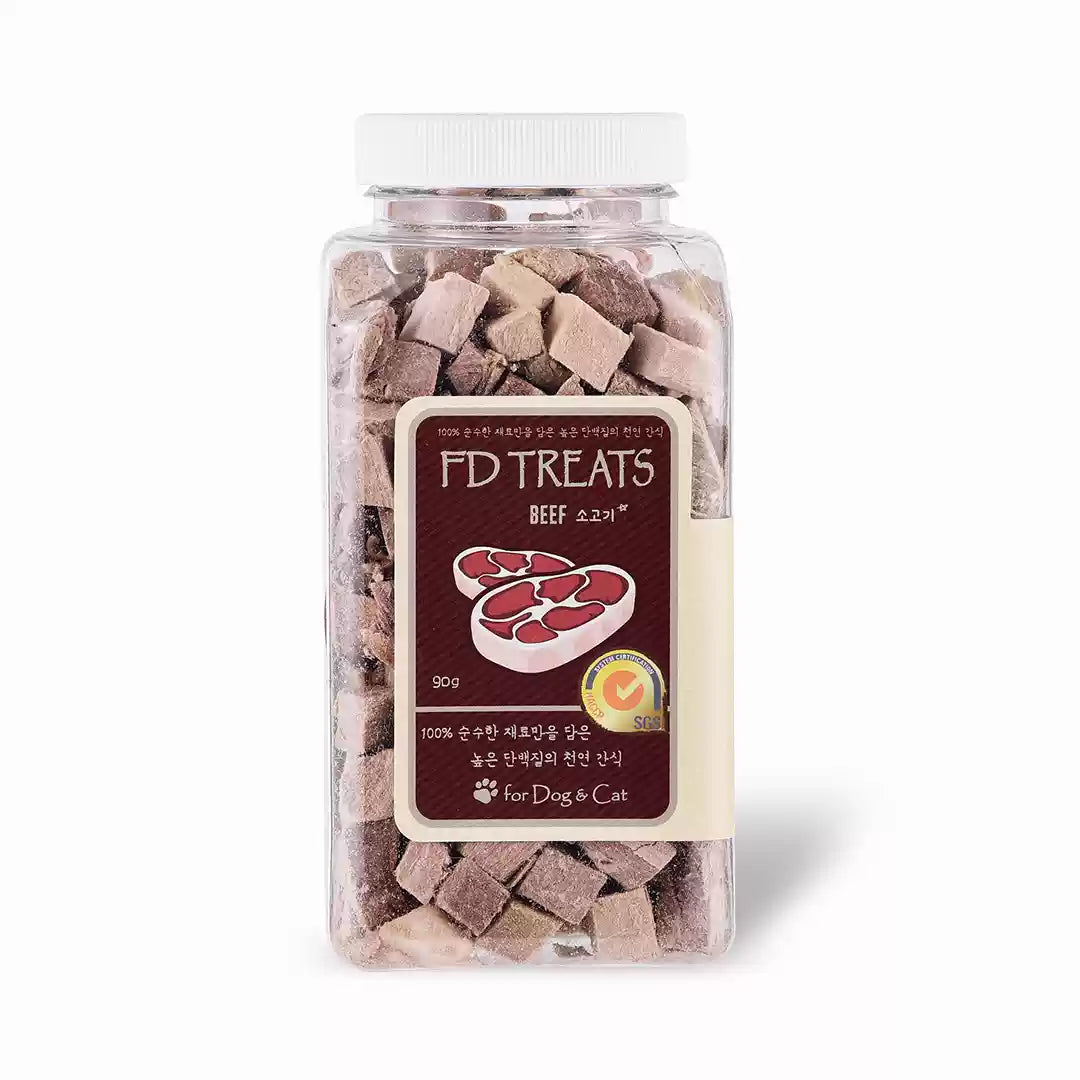 FD TREATS Freeze-dried Pet Treats - Beef - Maokids Pet