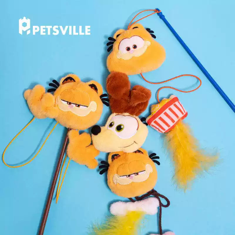 Petsville Garfield Teaser Wand For Cat - Maokids Pet