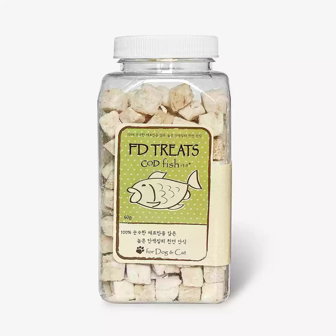 FD TREATS Freeze-dried Pet Treats - Cod - Maokids Pet