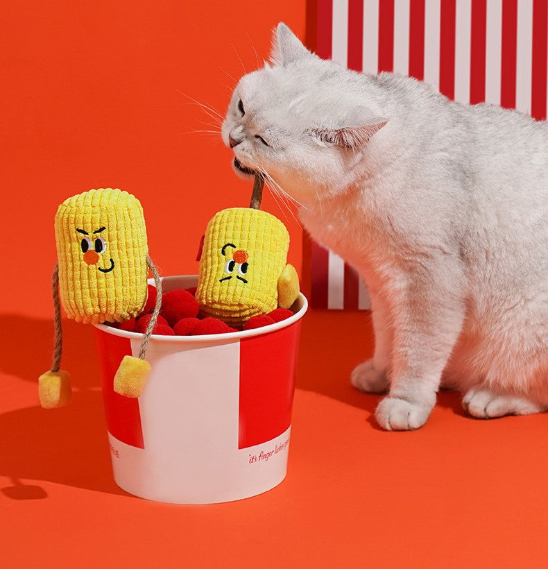 Zeze Corn Cob Cat Toy