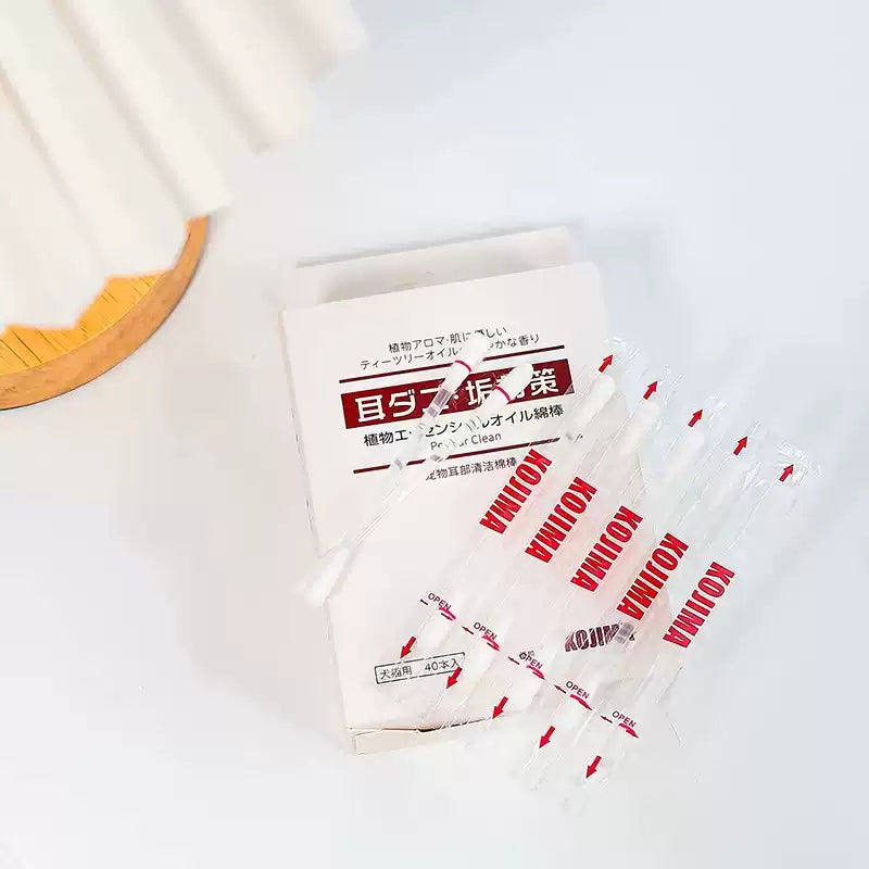 Kojima Herbal Ear Cleaning Swabs For Cat & Dog
