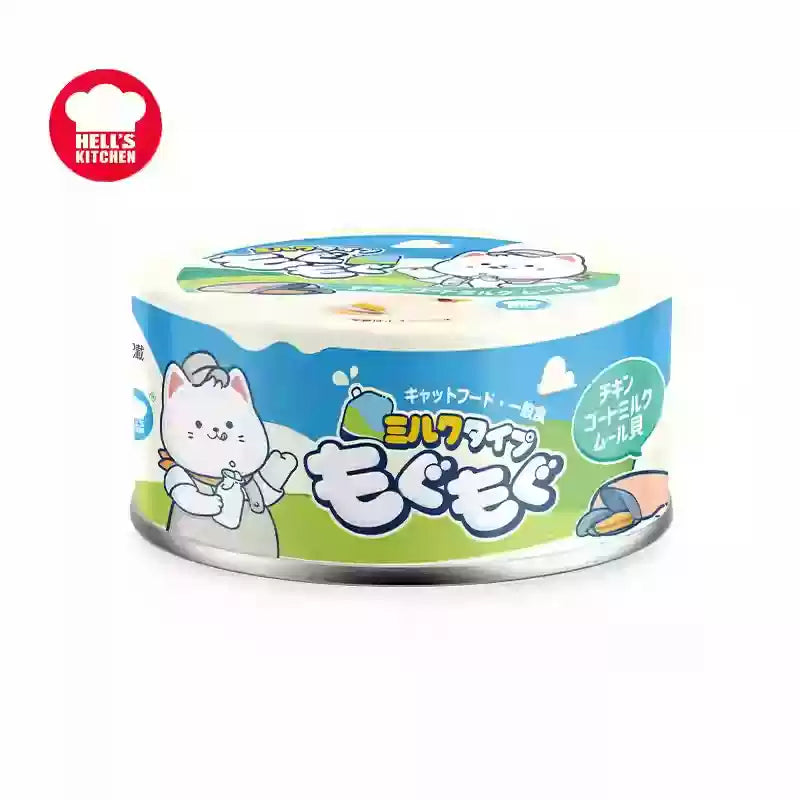 地狱厨房 猫咪专用 羊奶罐鲜肉猫羊乳罐头零食罐 营养补水零食拌粮湿粮 六口味可选
