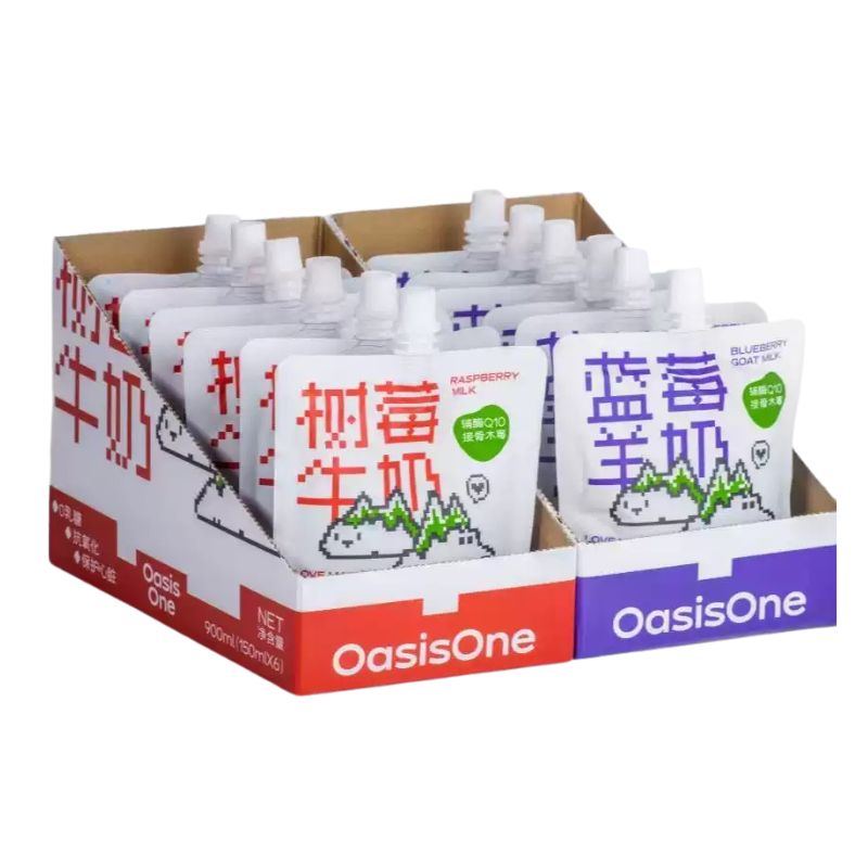 OasisOne 宠物水果牛奶 树莓/蓝莓/奇异果/木瓜 四款可选 一袋150ml
