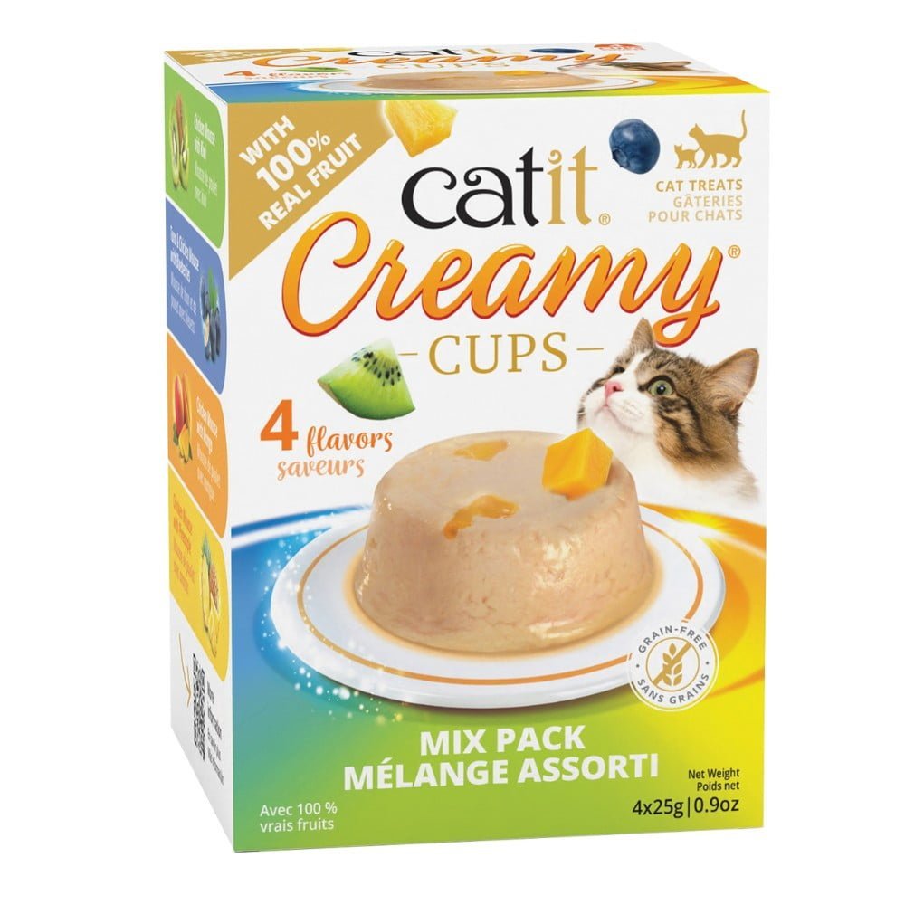 Catit Creamy Cups Variety Pack - Maokids Pet
