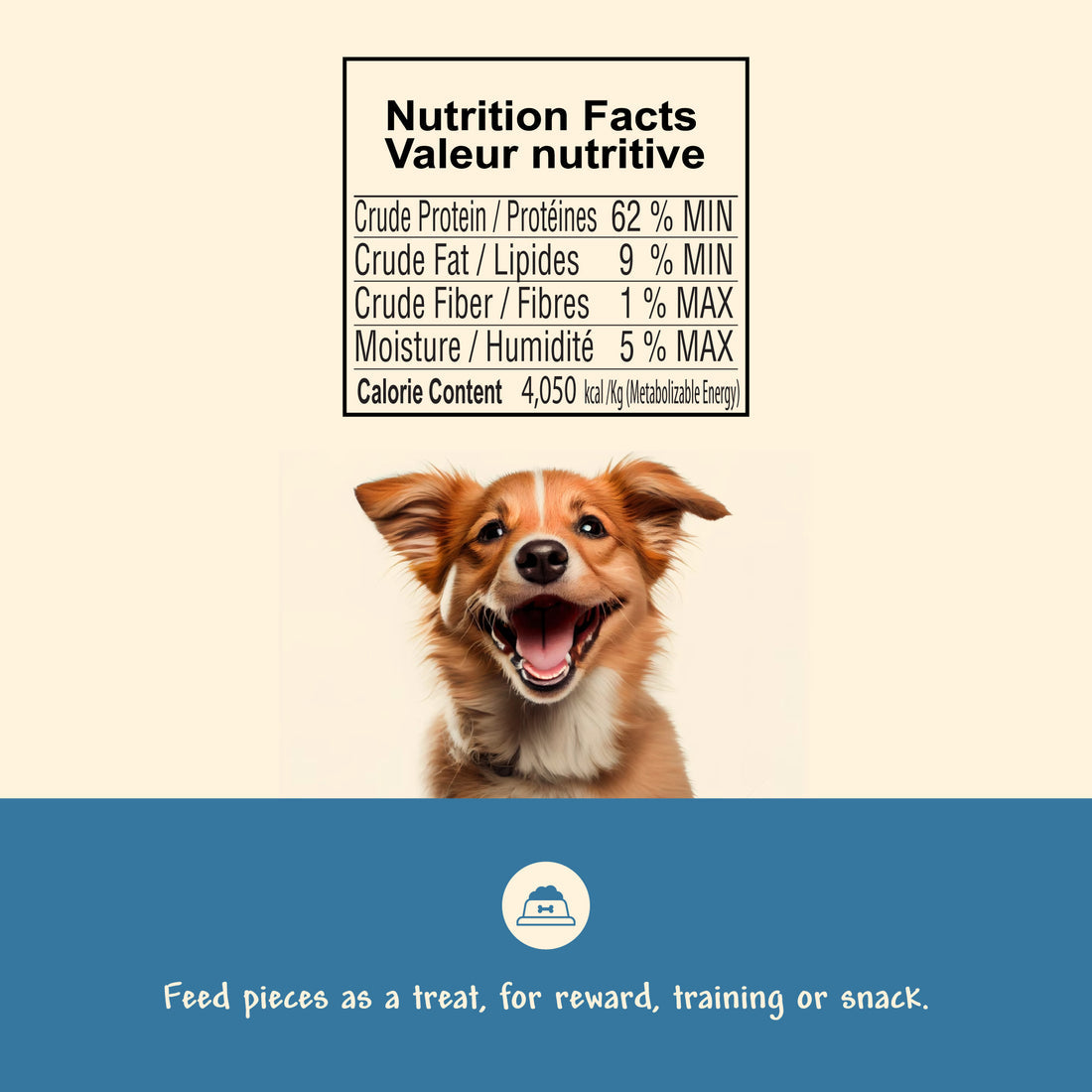 Benny Bullys Beef Liver Plus Blueberry Dog Treat - 58g
