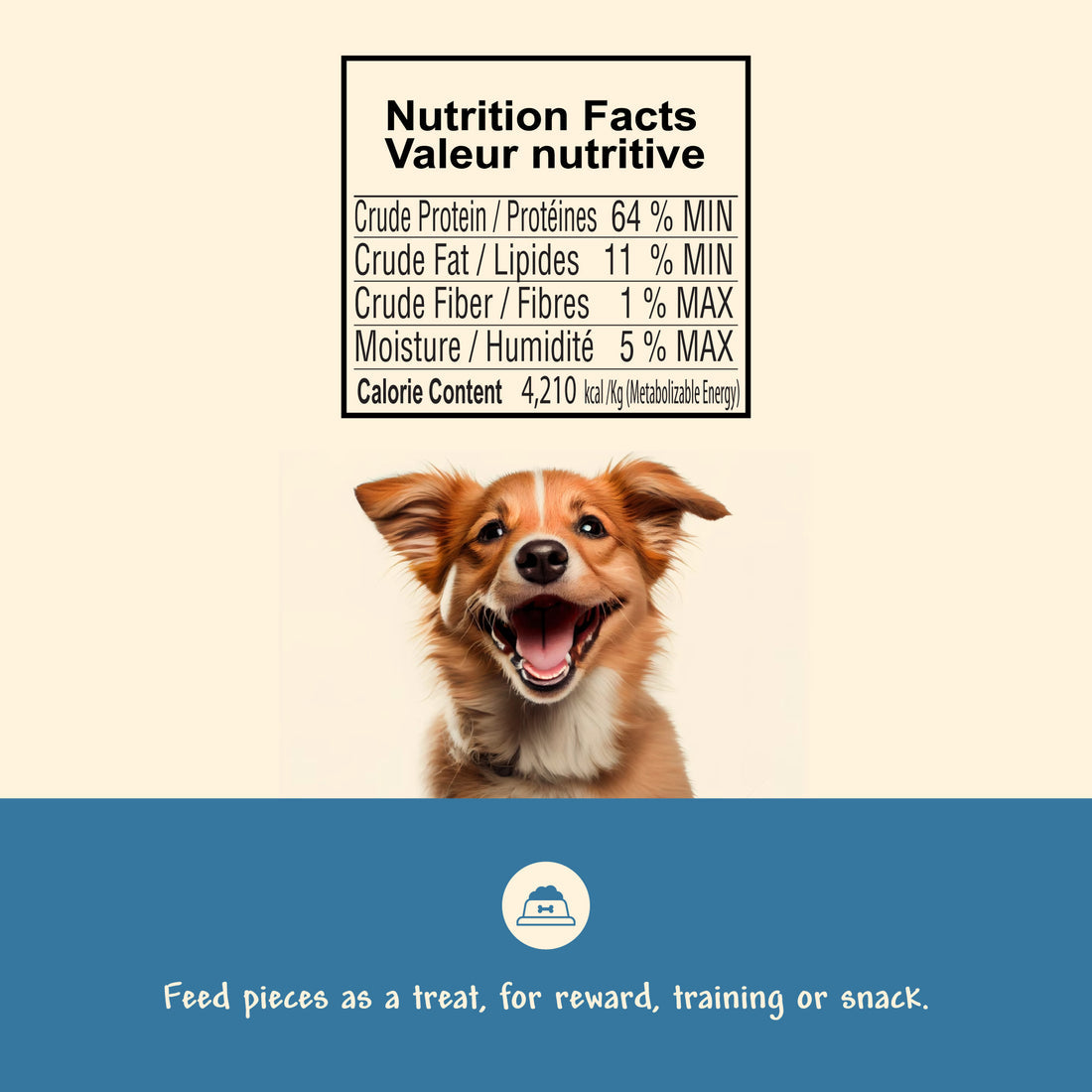 Benny Bullys Beef Liver Plus Coconut Dog Treat - 58g