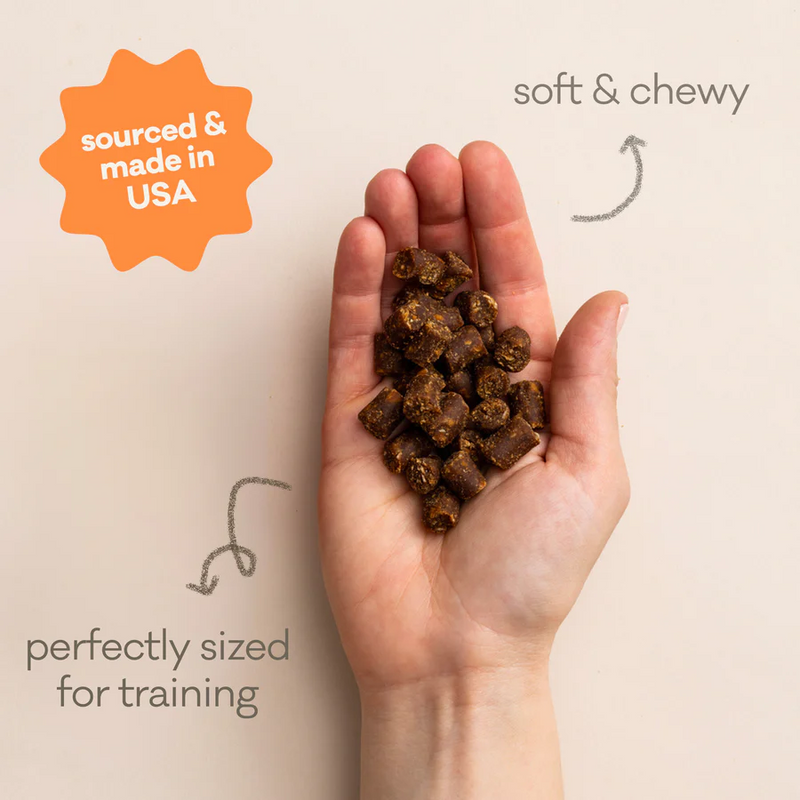 Polkadog Wonder Nuggets Peanut Butter Mini Tube Treats For Dog