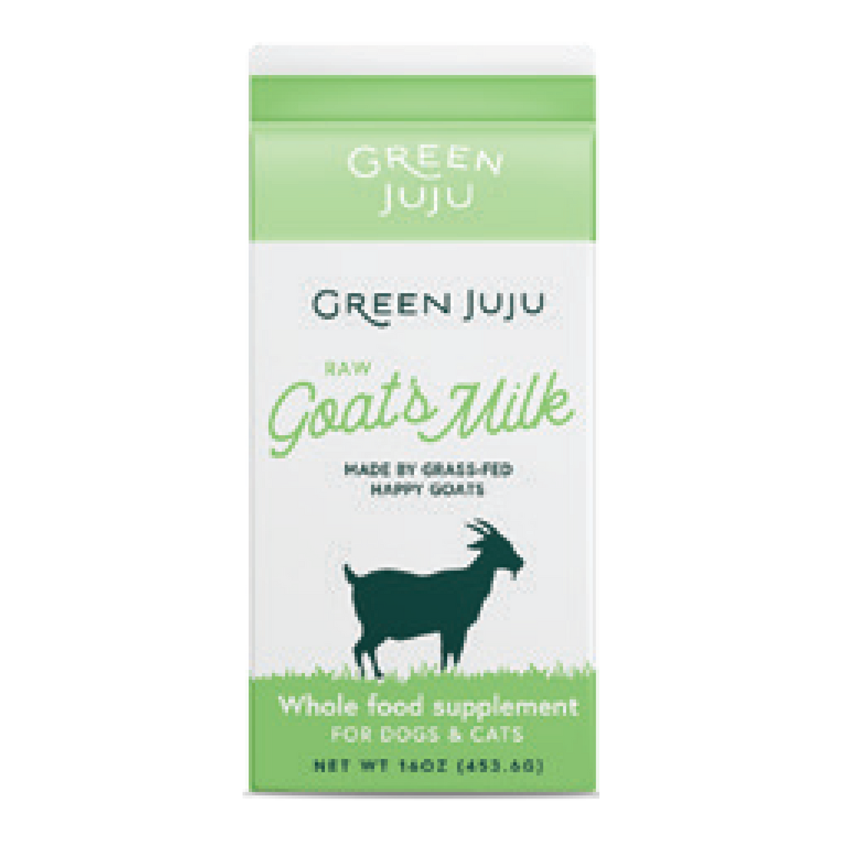 Green Juju Frozen Raw Goat's Milk For & Cat - Maokids Pet