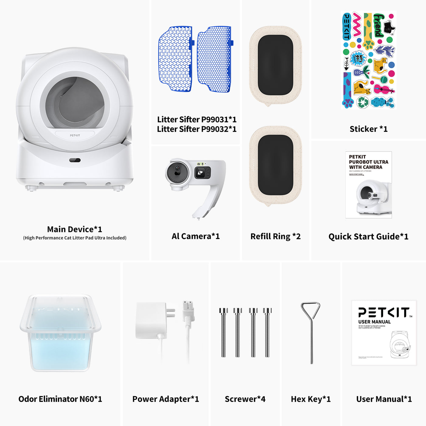 Petkit Purobot Ultra Automatic Cat Litter Box - Maokids Pet