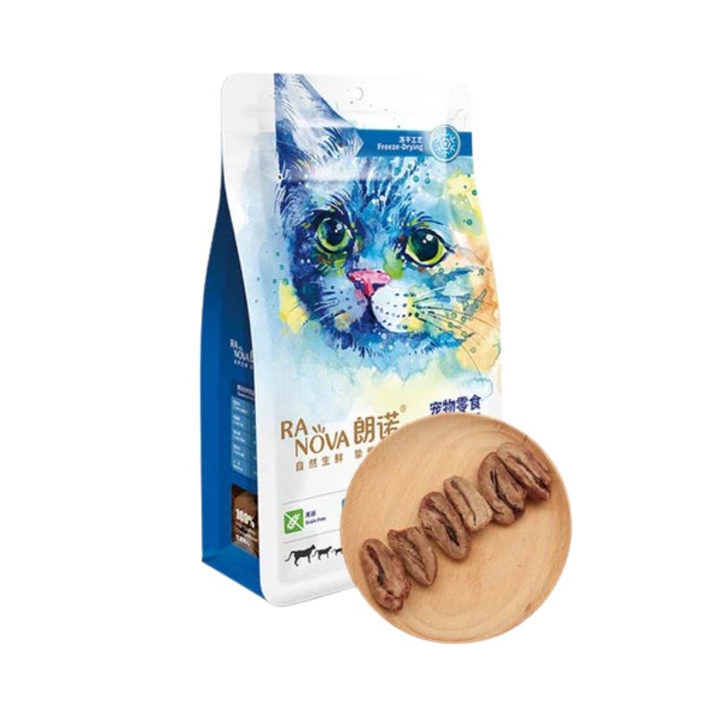 Ranova朗诺 100%鸡心冻干 超高适口性 犬猫通用 60g一袋