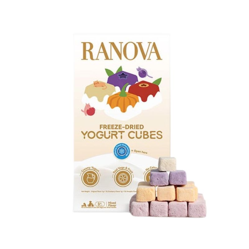 Ranova Freeze Dried Yogurt (Mixed Flavor) For Dog & Cat