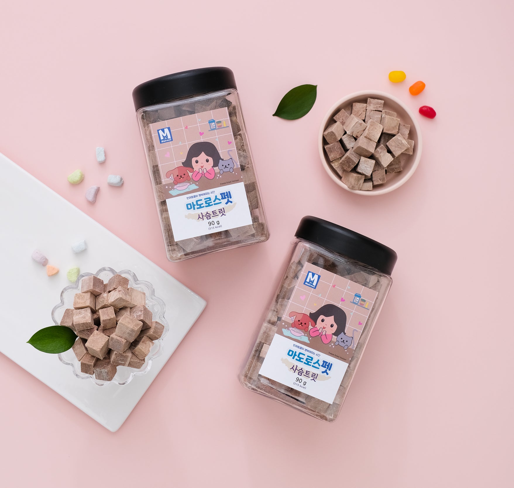 Matroos Freeze Dried Vension Treats For Cat & Dog - 90g