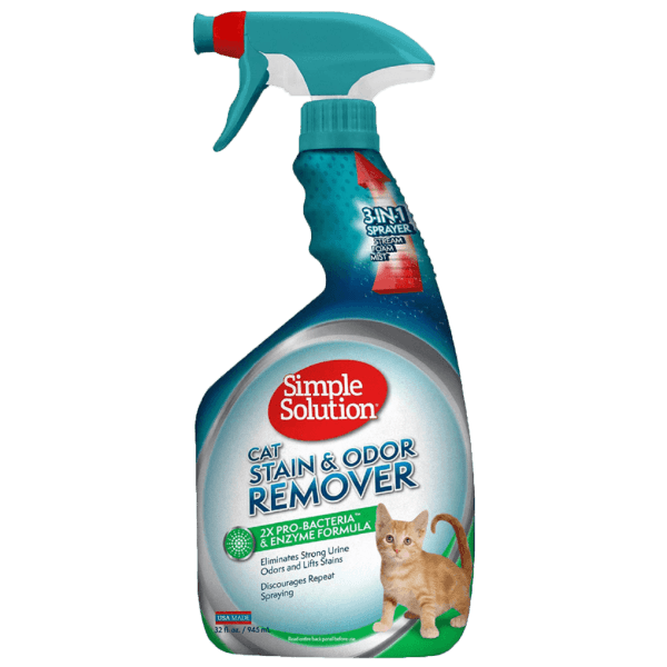 Simple Solution Cat Stain & Odor Remover Spray - Maokids Pet