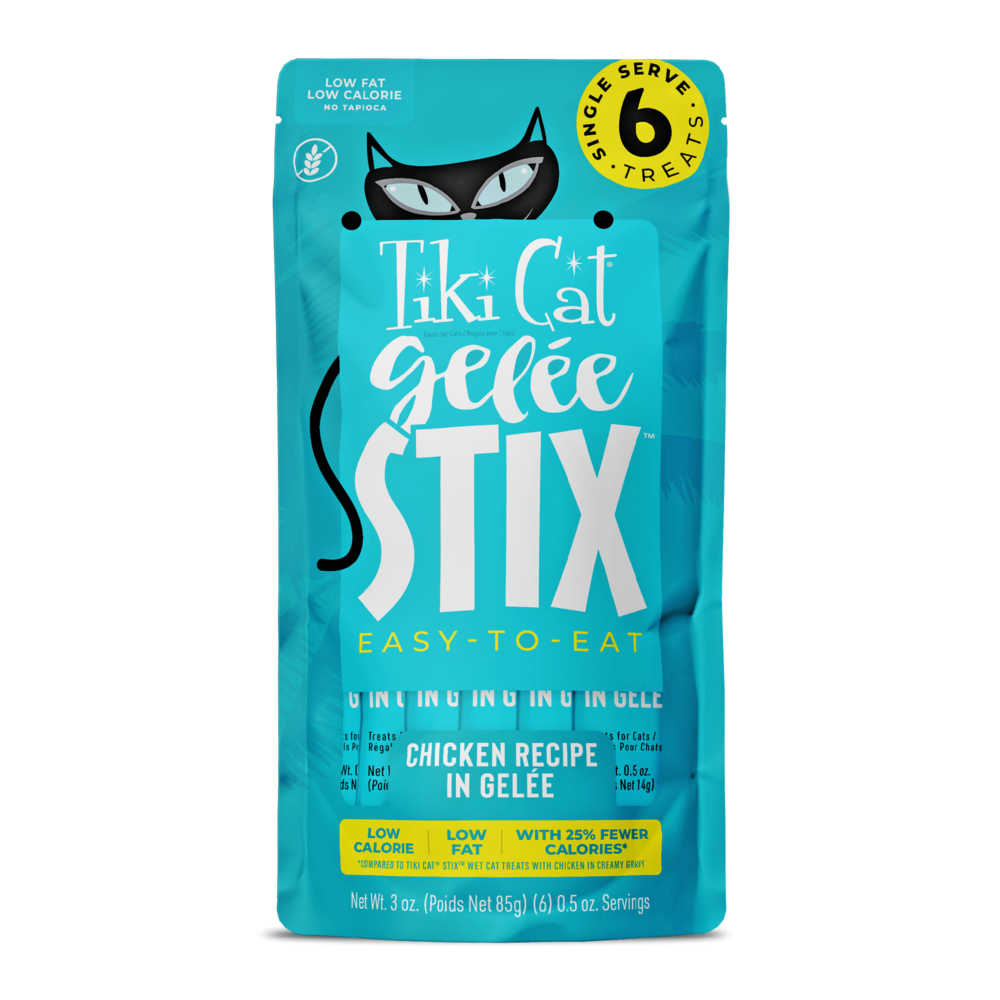 Tiki Cat Gelée Stix™ - Chicken Recipe
