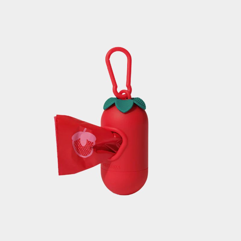 Vetreska Strawberry Pet Poop Bags & Dispenser - Maokids Pet