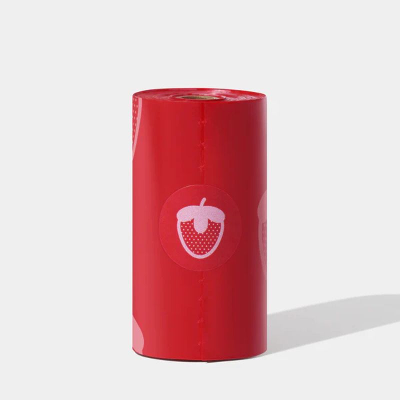 Vetreska Strawberry Pet Poop Bags & Dispenser - Maokids Pet