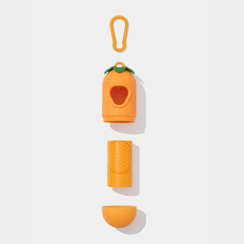 Vetreska Tangerine Pet Poop Bags & Dispenser - Maokids Pet
