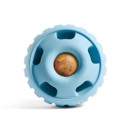 WOOF Pupsicle Treat Dispensing Dog Toy - Party Blue