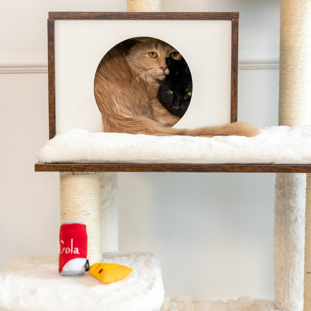 ZippyClaws NomNomz Cat Toy - Pizza and Cola