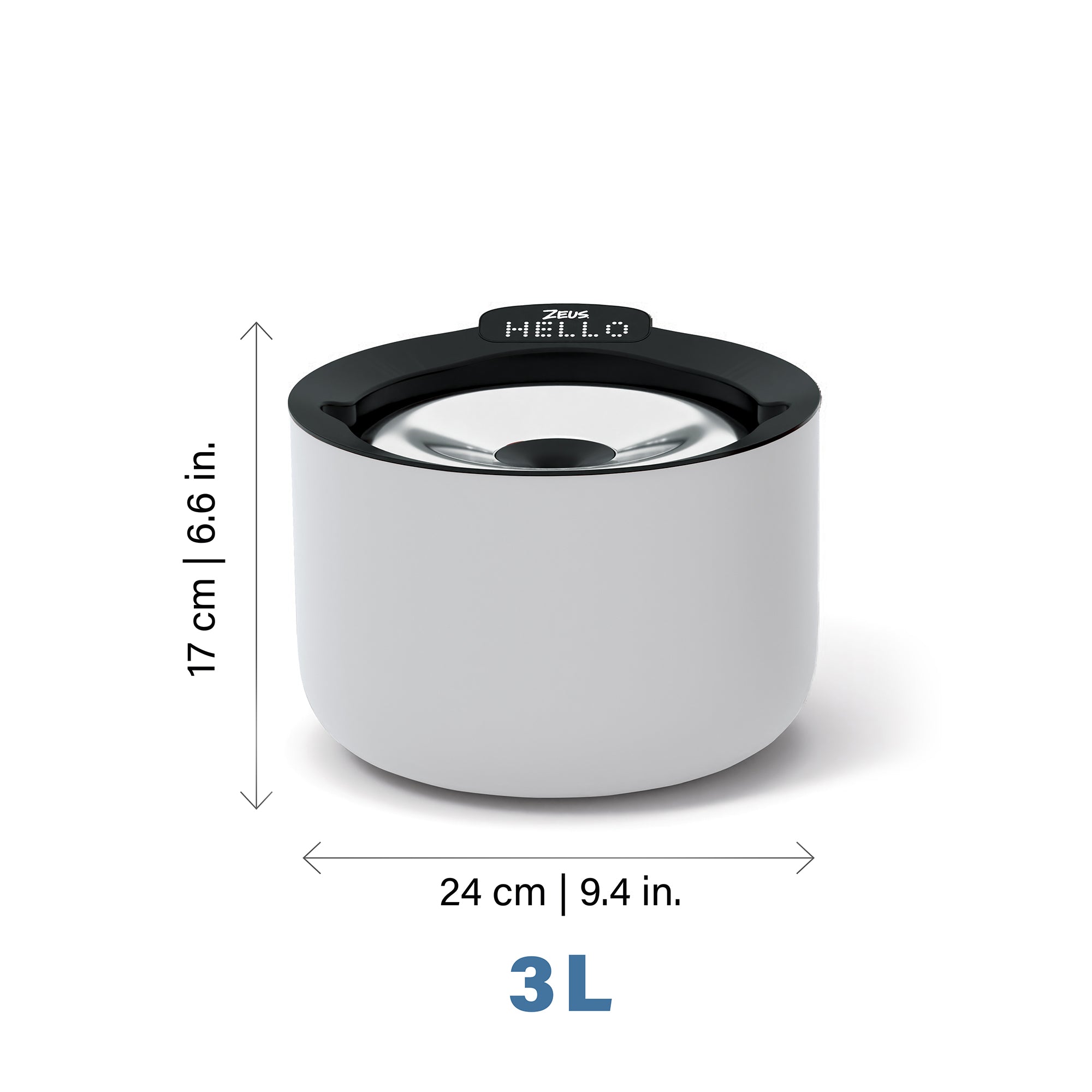 Zeus Oasis Plus Smart Fountain - 3 L
