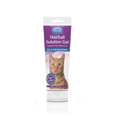 Petag Hairball Solution Gel Supplement For Cat - Chicken Flavour - 3.5oz - Maokids Pet