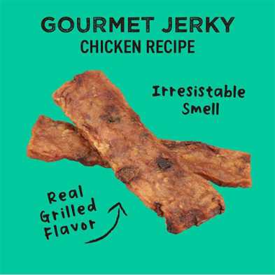 Cloud Star Wag More Kansas City-Style BBQ Jerky Dog Treat - Chicken Gourmet - Maokids Pet