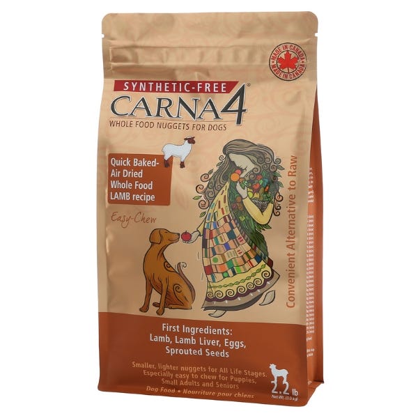 Carna4 Hand Crafted Dog Food - Easy-Chew Lamb Formula